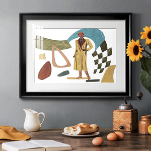 Vintage Vibes III - Modern Framed Art Print
