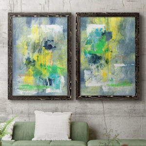 Sweet Things I - Barnwood Framed Canvas Set