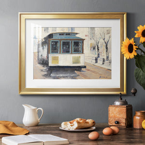 Cable Town - Modern Framed Art Print