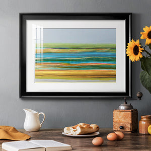 Parallel Striae II - Modern Framed Art Print