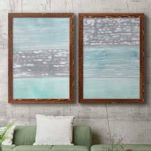 Hydrusphere I - Barnwood Framed Canvas Set