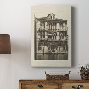 Vintage Views of Venice II Premium Gallery Wrapped Canvas - Ready to Hang