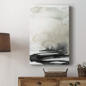 Ebony Horizon Triptych I - Canvas Art Print