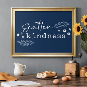 Kindness - Modern Framed Canvas Print