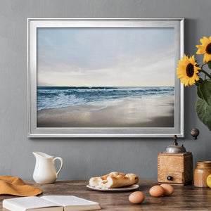 Shimmering Dawn - Modern Framed Canvas Print