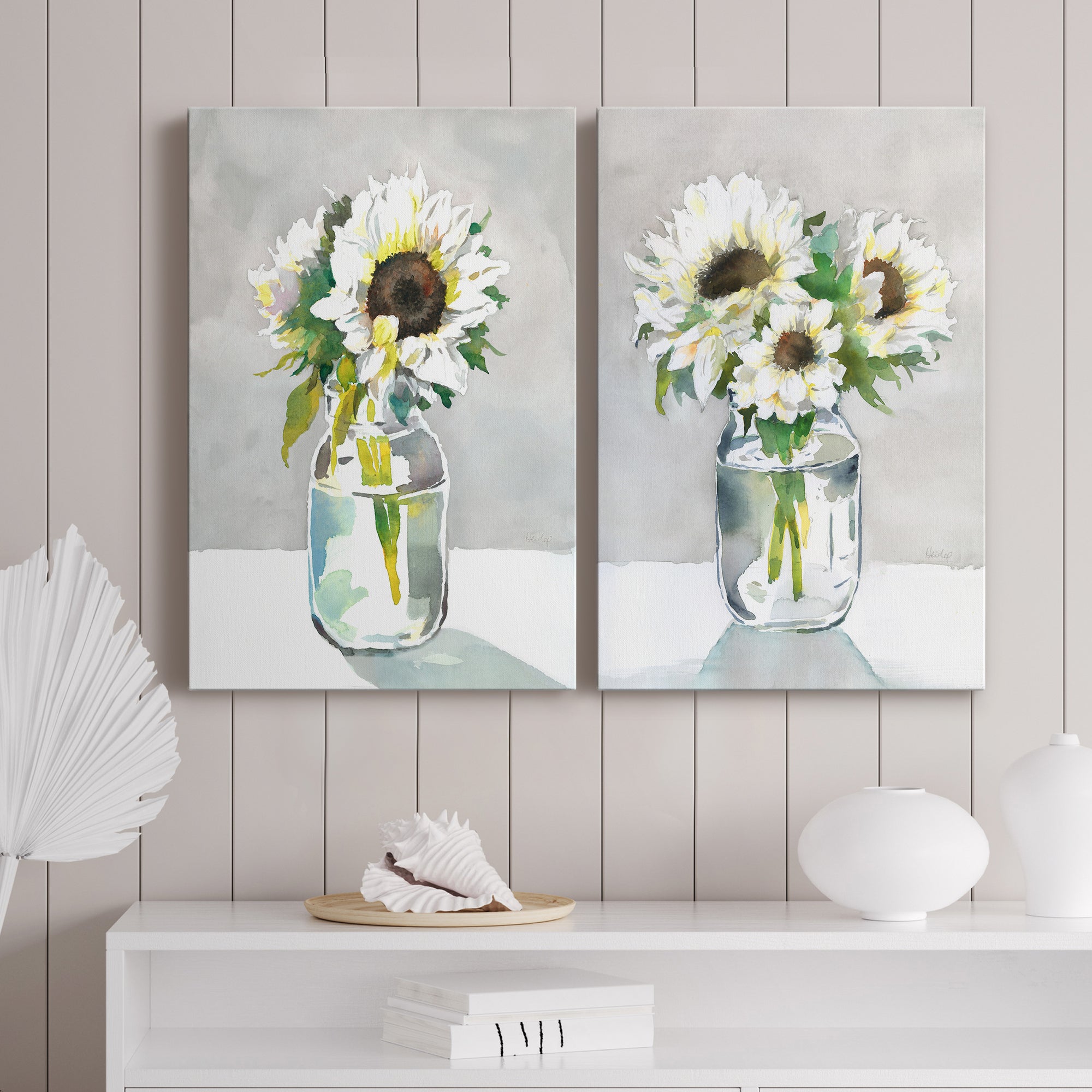 Sunflower I Premium Gallery Wrapped Canvas - Ready to Hang