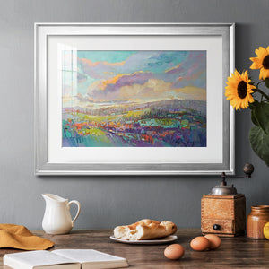 Land of Milk and Honey - Modern Framed Art Print