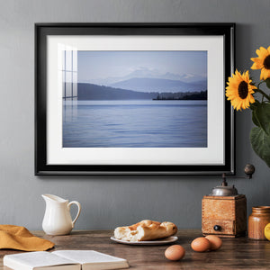 Blue Serenity - Modern Framed Art Print