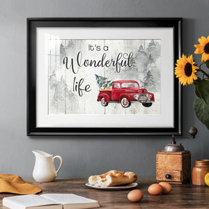 Indigo Kelp I - Modern Framed Art Print