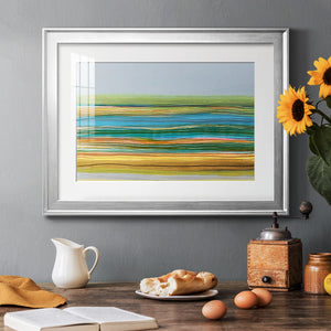 Parallel Striae II - Modern Framed Art Print