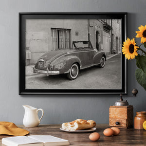 Classic Automobile - Modern Framed Canvas Print