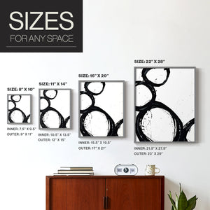 Colorful geometric landscape artwork depicting a coastal view with blue waters and green hills during daytime