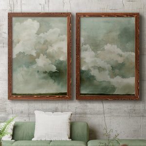Coming Rain I - Barnwood Framed Canvas Set