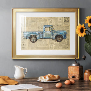 George's '53 Ford - Modern Framed Art Print