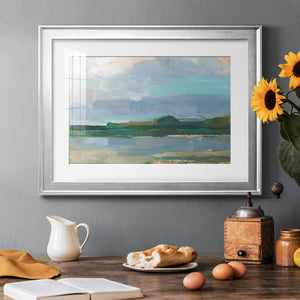 Twilight Vista Study I - Modern Framed Art Print