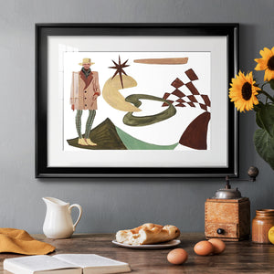 Vintage Vibes IV - Modern Framed Art Print