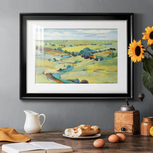 Idyll Sweep - Modern Framed Art Print