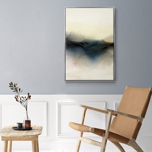 Continuum I - Framed Premium Gallery Wrapped Canvas L Frame - Ready to Hang