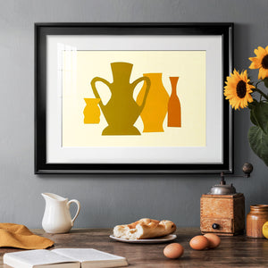 Posing Pottery I - Modern Framed Art Print