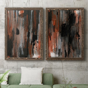 Loft Pastel VII - Barnwood Framed Canvas Set