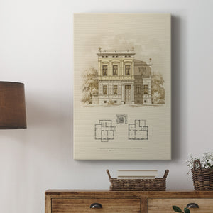 Estate and Plan III - Canvas Art Print