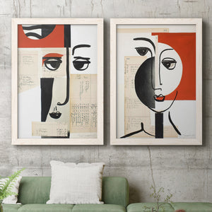 Faces of A Century III - Barnwood Framed Canvas Set