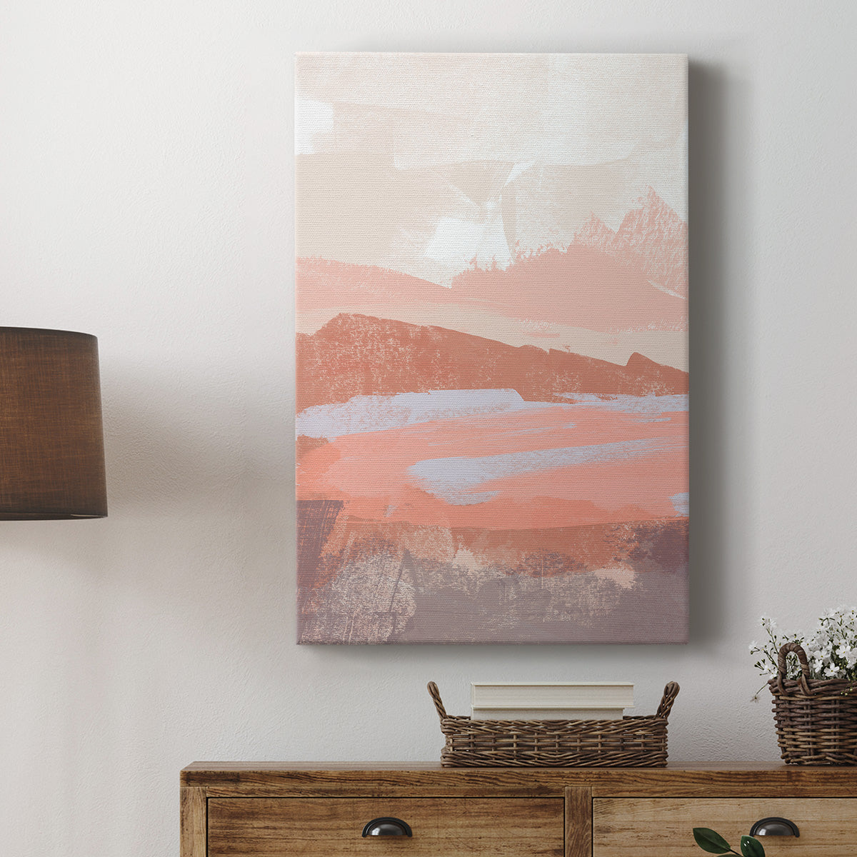 Dusty Desert II Premium Gallery Wrapped Canvas - Ready to Hang