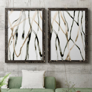 Runnel XI - Barnwood Framed Canvas Set
