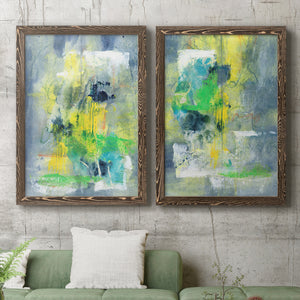 Sweet Things I - Barnwood Framed Canvas Set