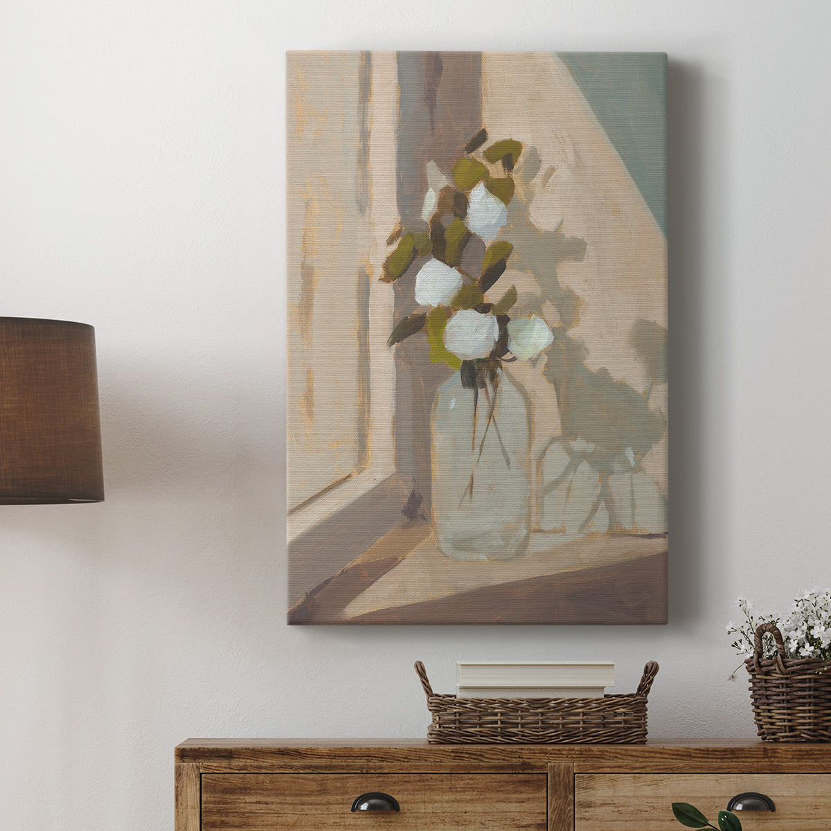 Window Bouquet II Premium Gallery Wrapped Canvas - Ready to Hang