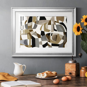 Circle Game - Modern Framed Art Print
