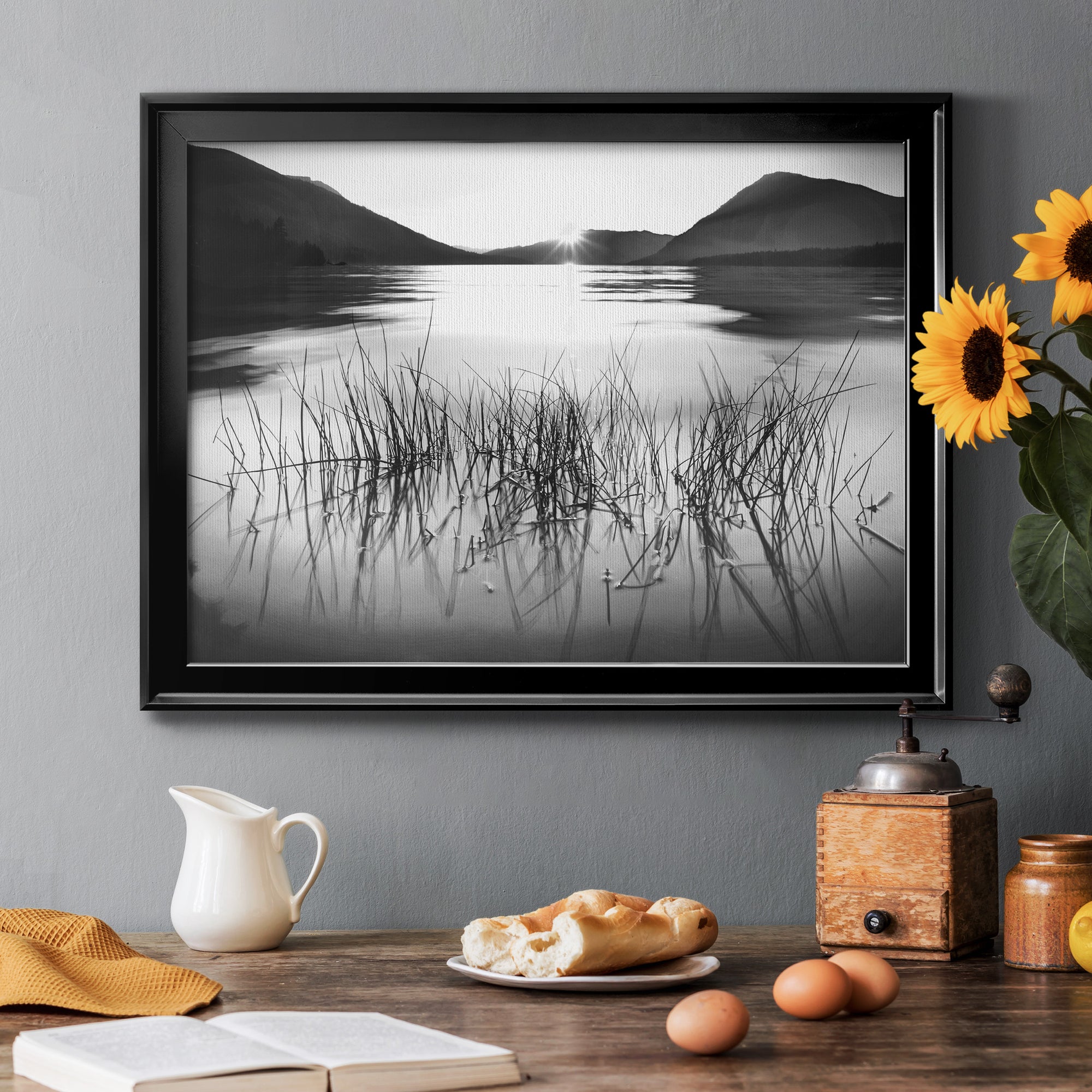 Whisper Lake Premium Classic Framed Canvas - Ready to Hang