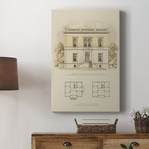 Estate and Plan V - Canvas Art Print