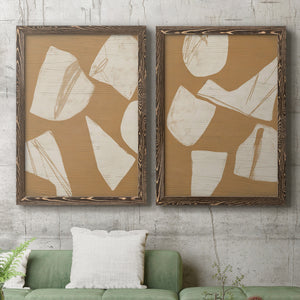 Piecemeal I - Premium Framed Canvas 2 Piece Set - Ready to Hang