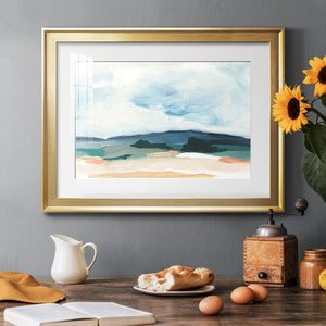 Pastel Vista II - Modern Framed Art Print
