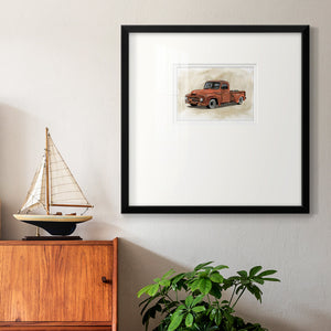 Pickup IV Premium Framed Print Double Matboard