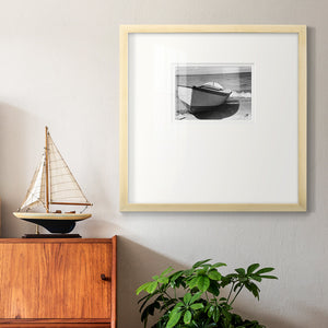 Vintage Rowboat II Premium Framed Print Double Matboard