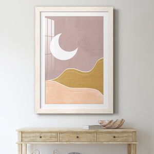 Sedona Moon - Premium Framed Print - Distressed Barnwood Frame - Ready to Hang
