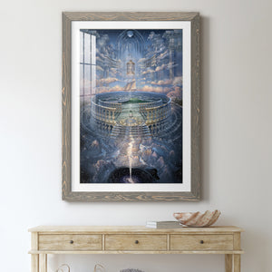 Solace II - Barnwood Framed Art Print