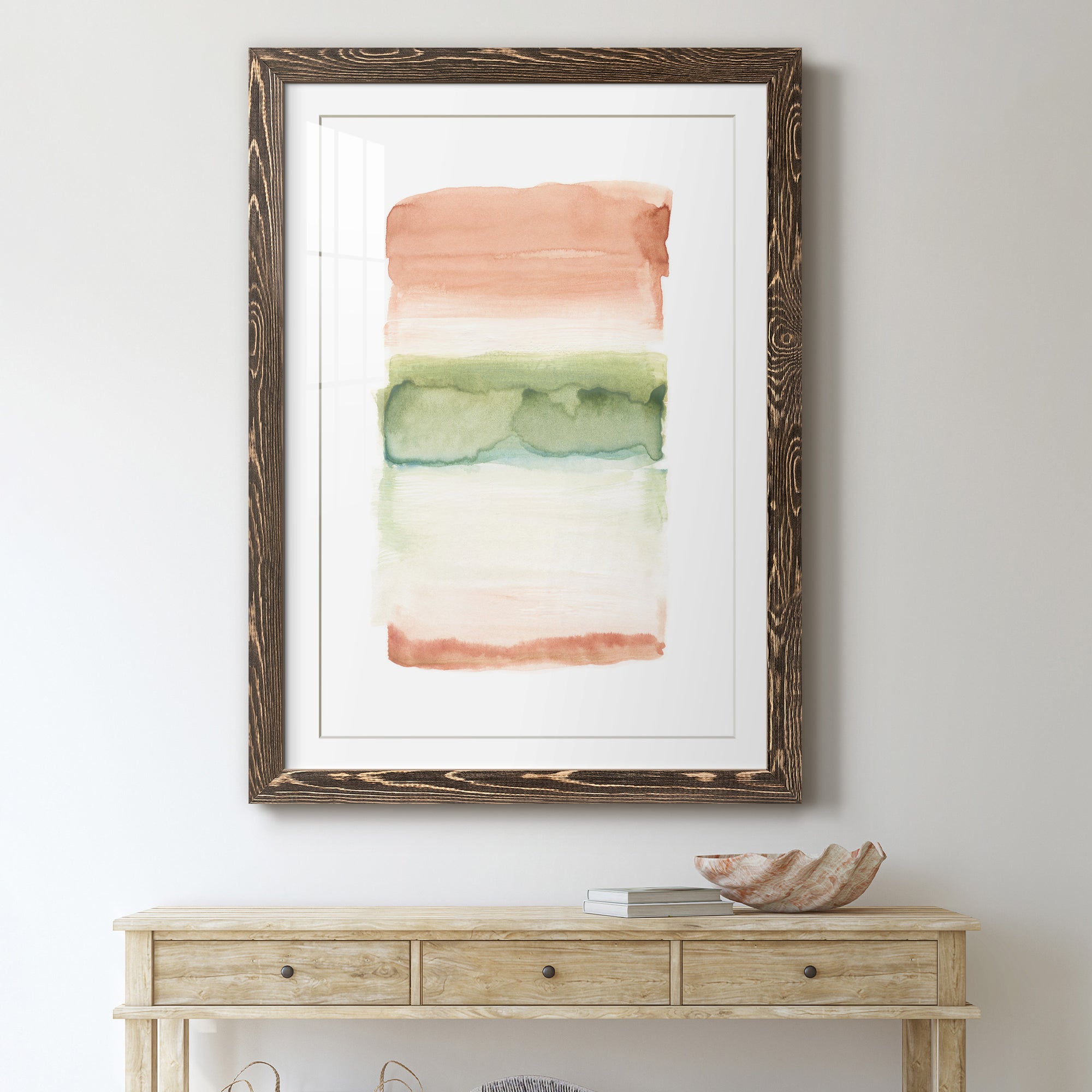 Skye II - Premium Framed Print - Distressed Barnwood Frame - Ready to Hang