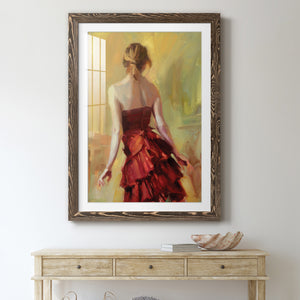 Copper Reflection - Barnwood Framed Art Print