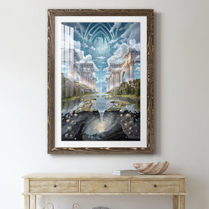 Genesis II - Barnwood Framed Art Print