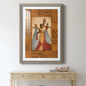 Celebration - Barnwood Framed Art Print
