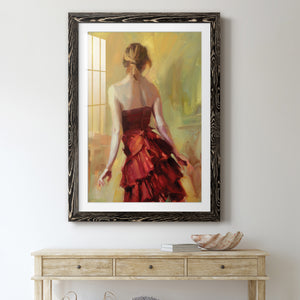 Copper Reflection - Barnwood Framed Art Print