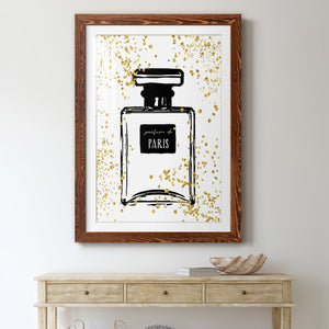 Glitter Perfume I - Barnwood Framed Art Print