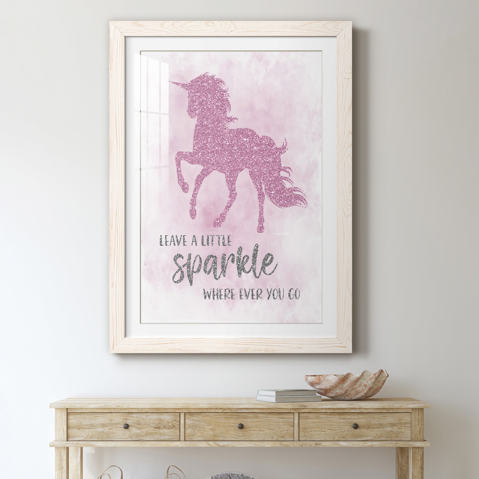 Sparkle - Barnwood Framed Art Print