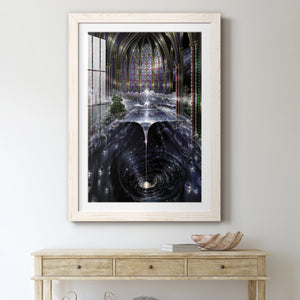 Genesis I - Barnwood Framed Art Print