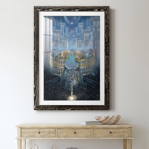 Solace - Barnwood Framed Art Print