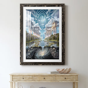 Genesis II - Barnwood Framed Art Print