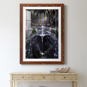Genesis I - Barnwood Framed Art Print